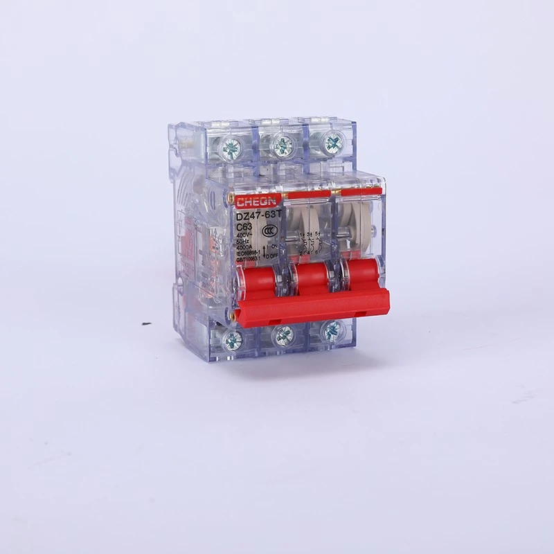 MCB Transparent Circuit Breaker factory