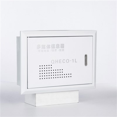 Plastic Cover Metal Base Multimedia Box